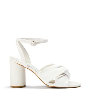 DESTINY - IVORY LEATHER WEDDING SANDALS