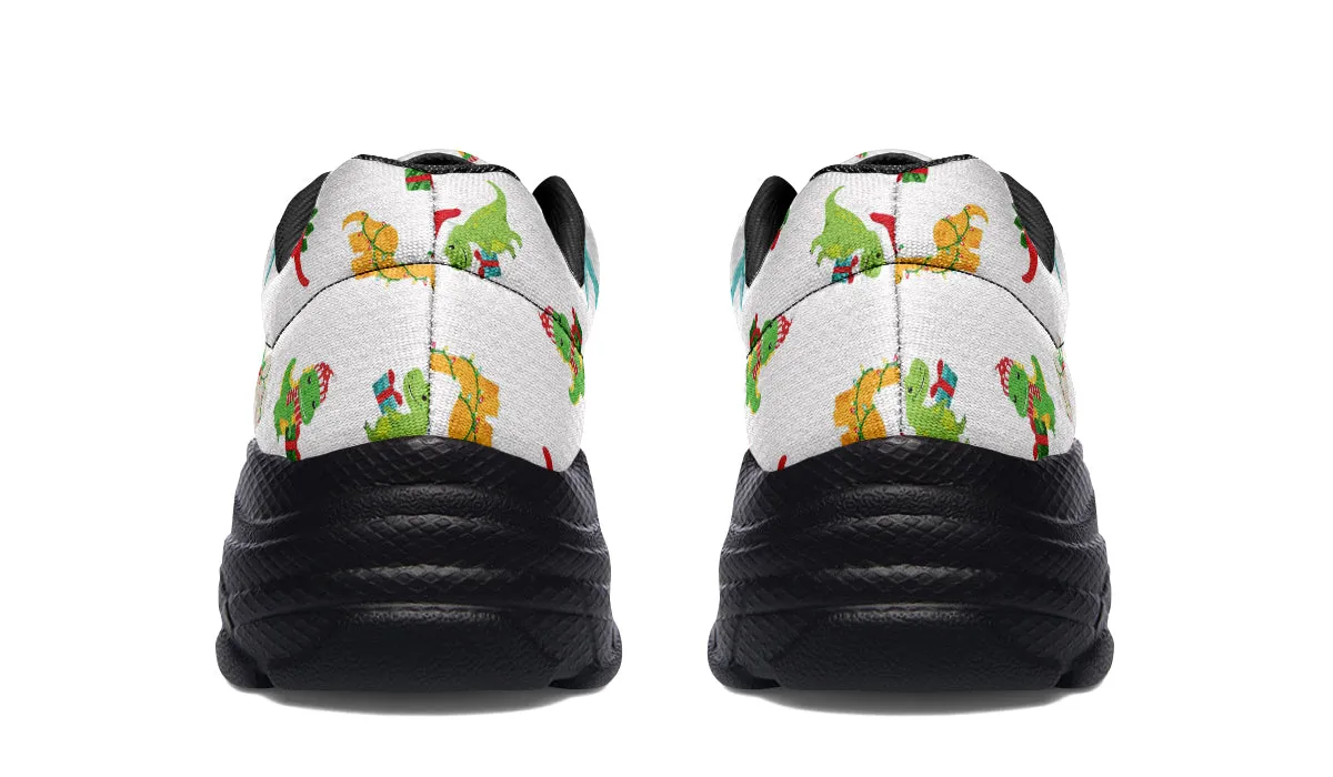 Dino Christmas Chunky Sneakers