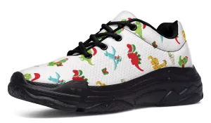 Dino Christmas Chunky Sneakers