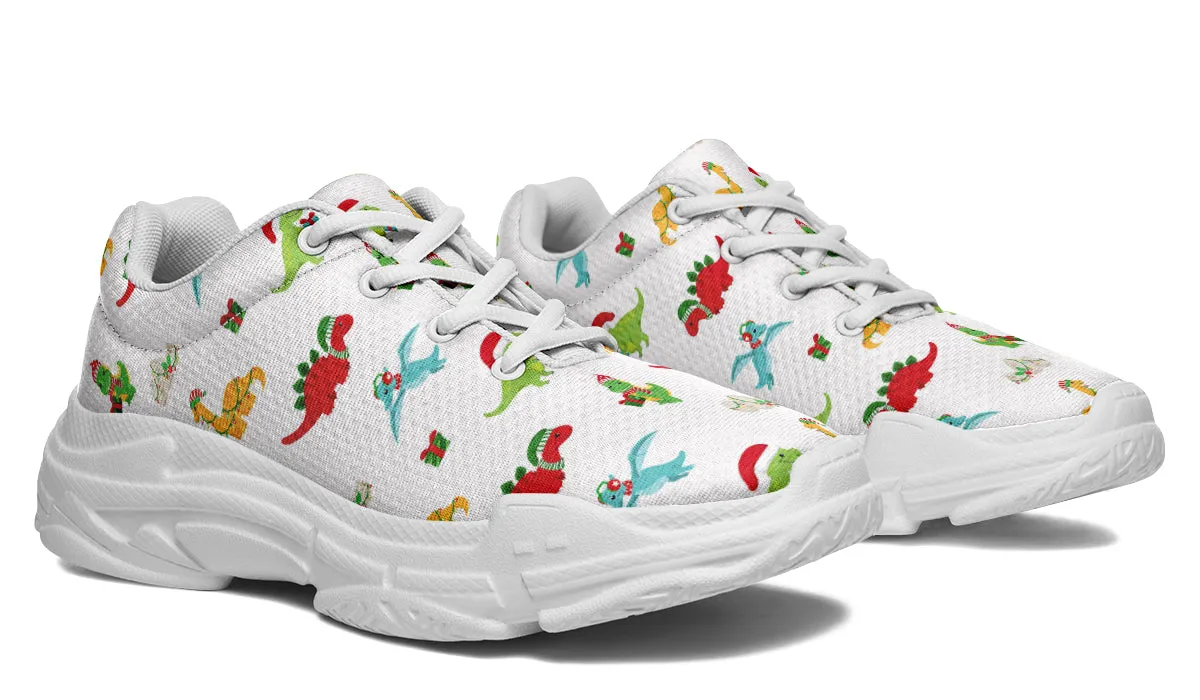 Dino Christmas Chunky Sneakers