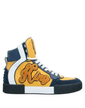 Dolce & Gabbana Man High-tops & sneakers Yellow 8 UK