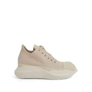 DRKSHDW Abstract Low Denim Sneakers in Natural/Milk