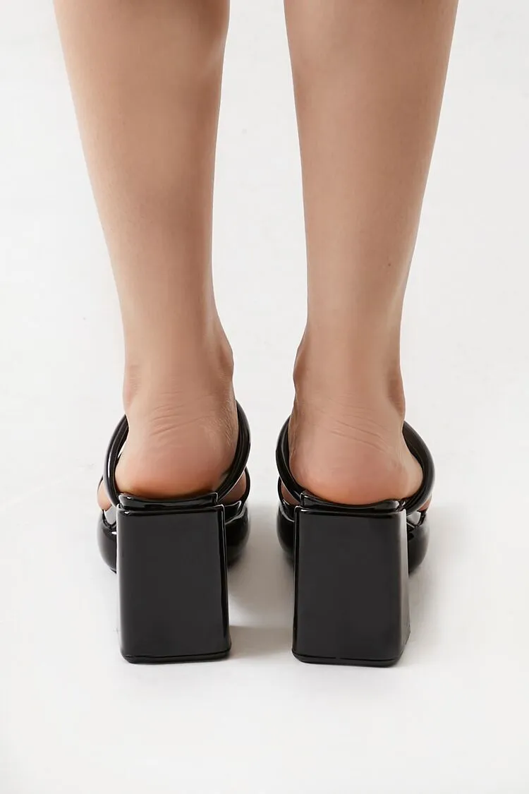 Dual-Strap Block Heels