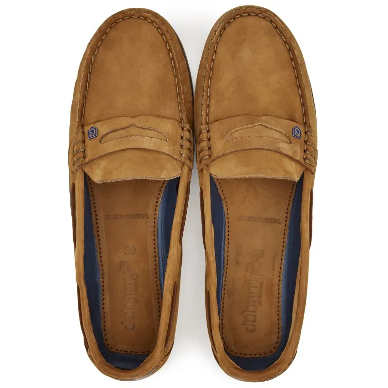 Dubarry Ladies Belize Deck Shoe - Cognac