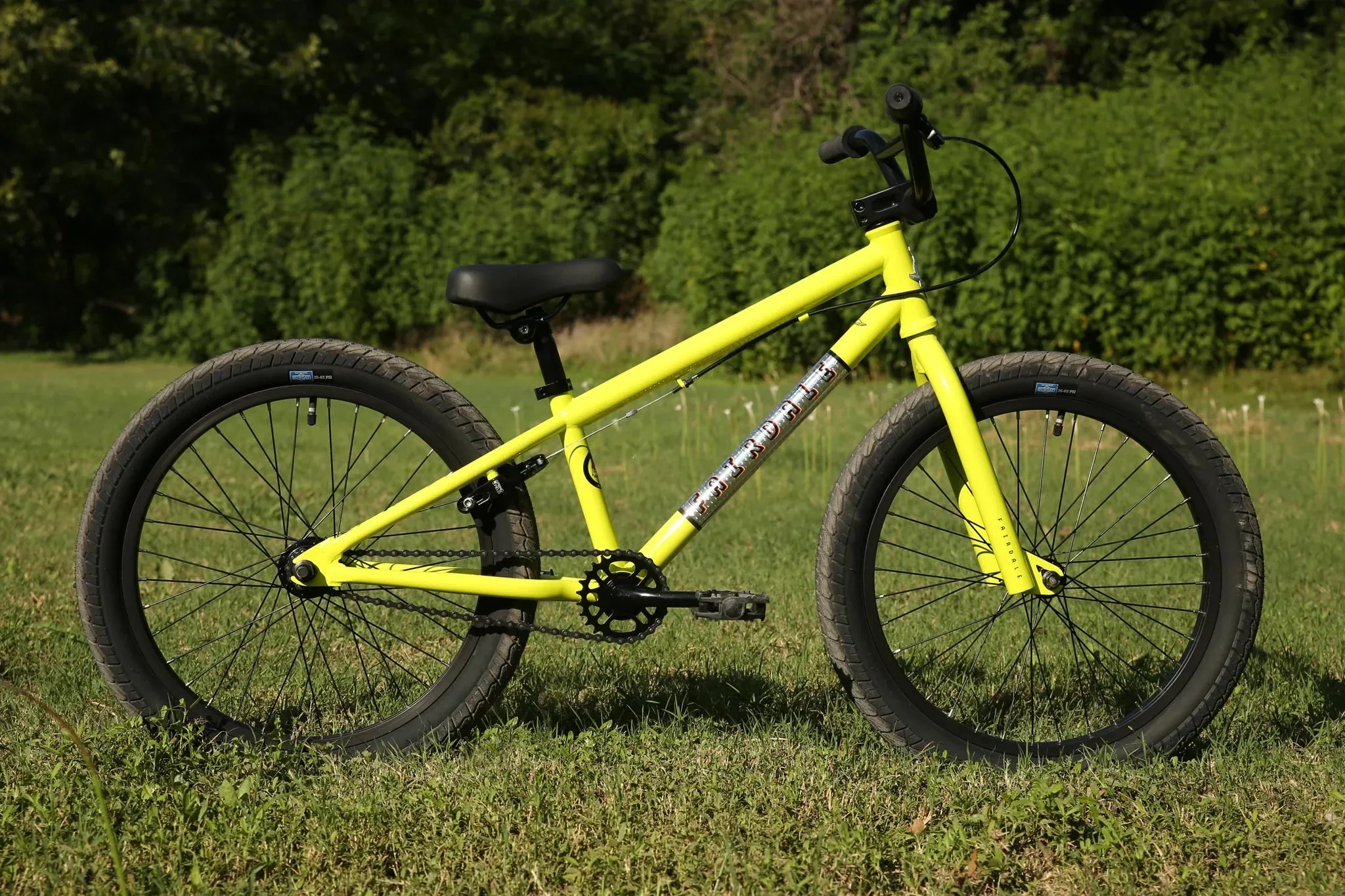 Fairdale Macaroni 20″ Complete Cruiser Bike - Gloss Bright Yellow