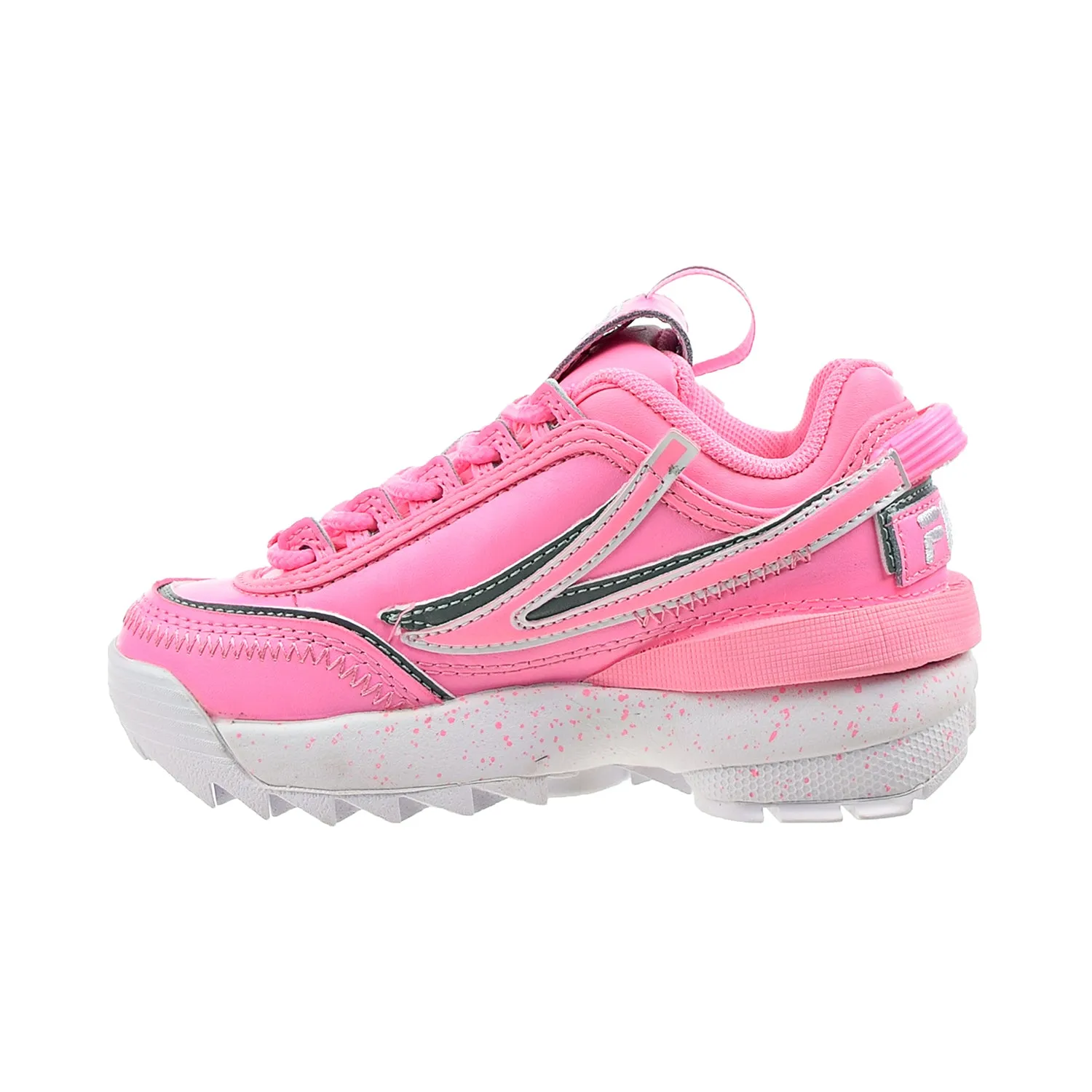 Fila Disruptor II EXP Little Kids' Shoes Pink-White