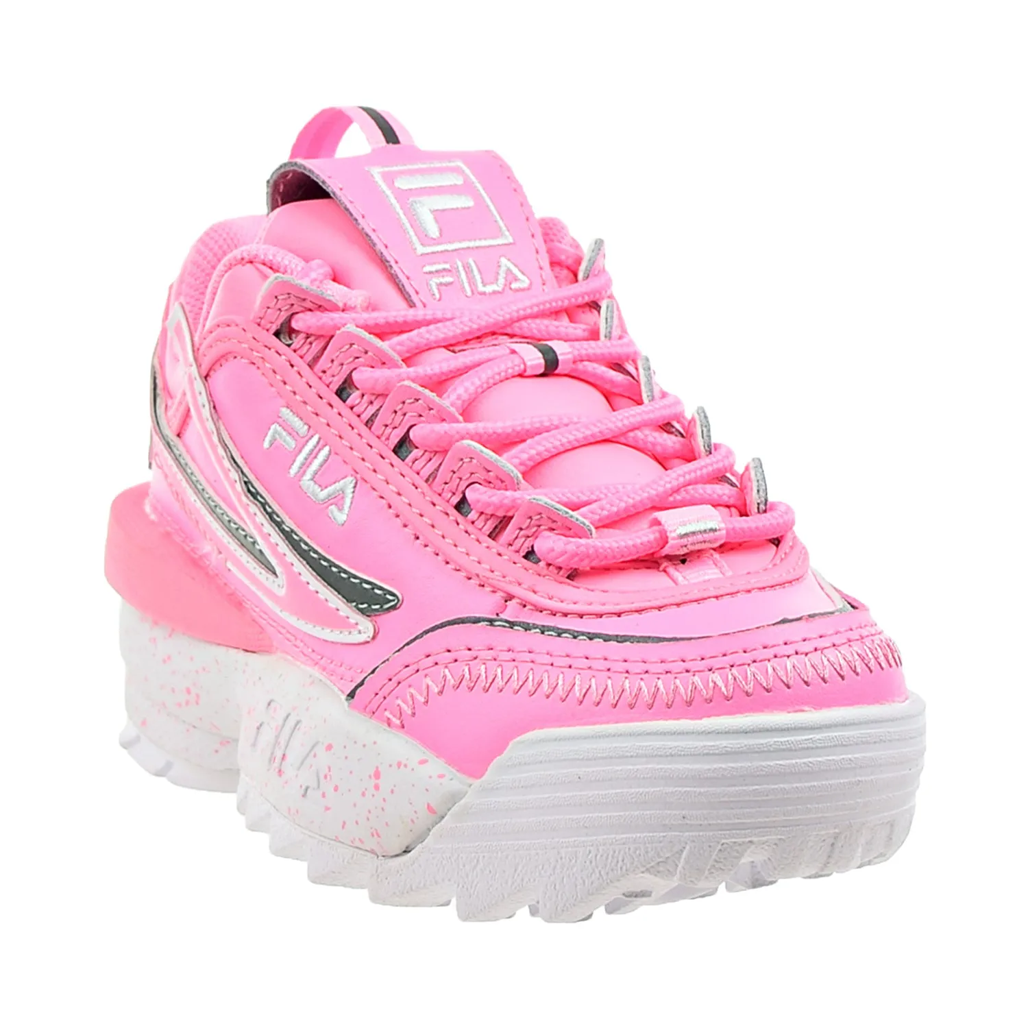 Fila Disruptor II EXP Little Kids' Shoes Pink-White