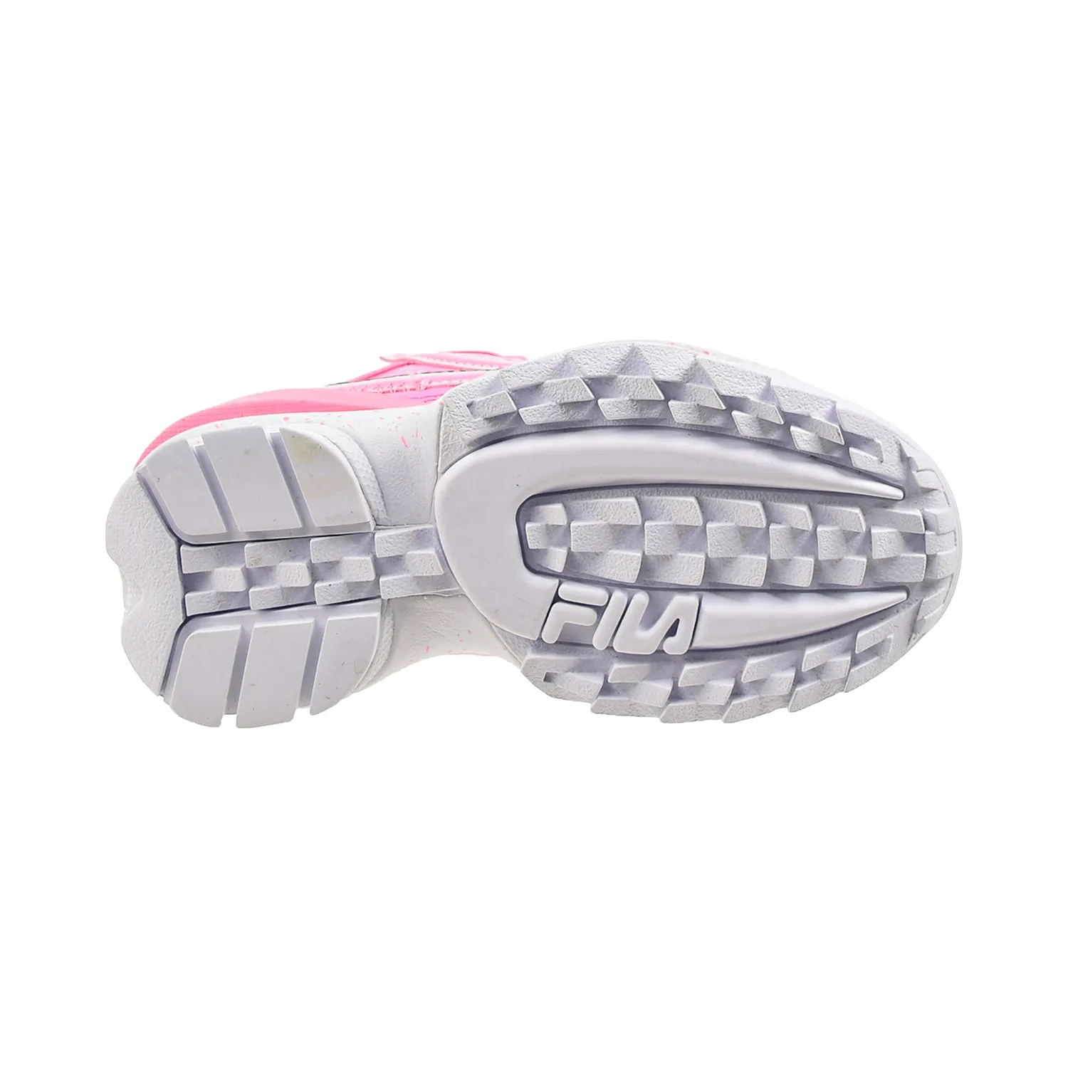 Fila Disruptor II EXP Little Kids' Shoes Pink-White