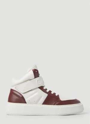 GANNI Sporty Cupsole High Top Sneakers