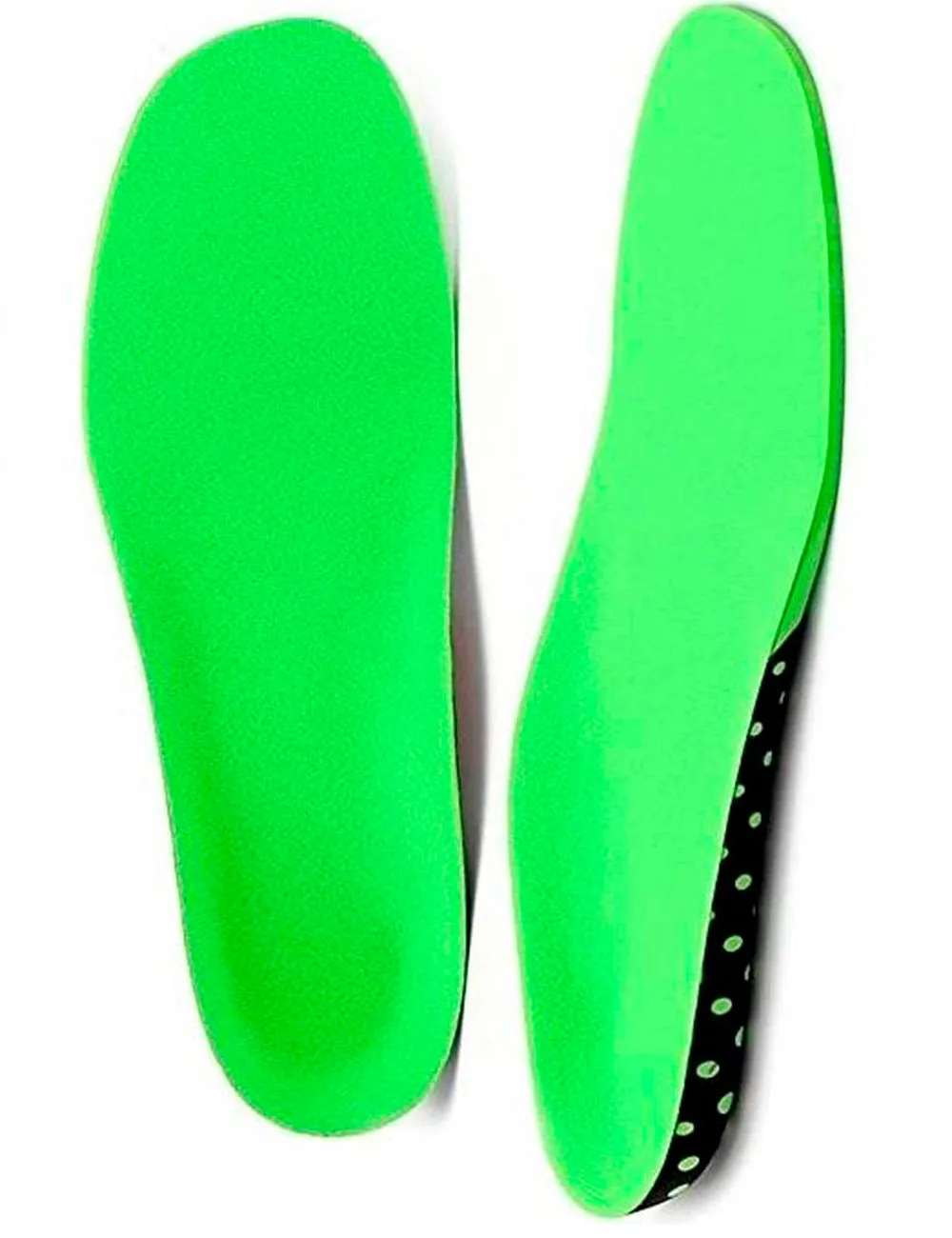 GAOAG Shock-absorptation Breathable Insole Orthotics | Gel Sports Comfort Shoes | Insole Neutral Arch Replacement Shoe Insole | Green