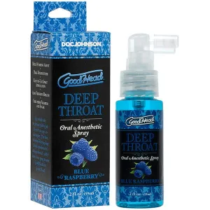 GoodHead Deep Throat Spray -  Raspberry Flavoured - 59 ml Bottle