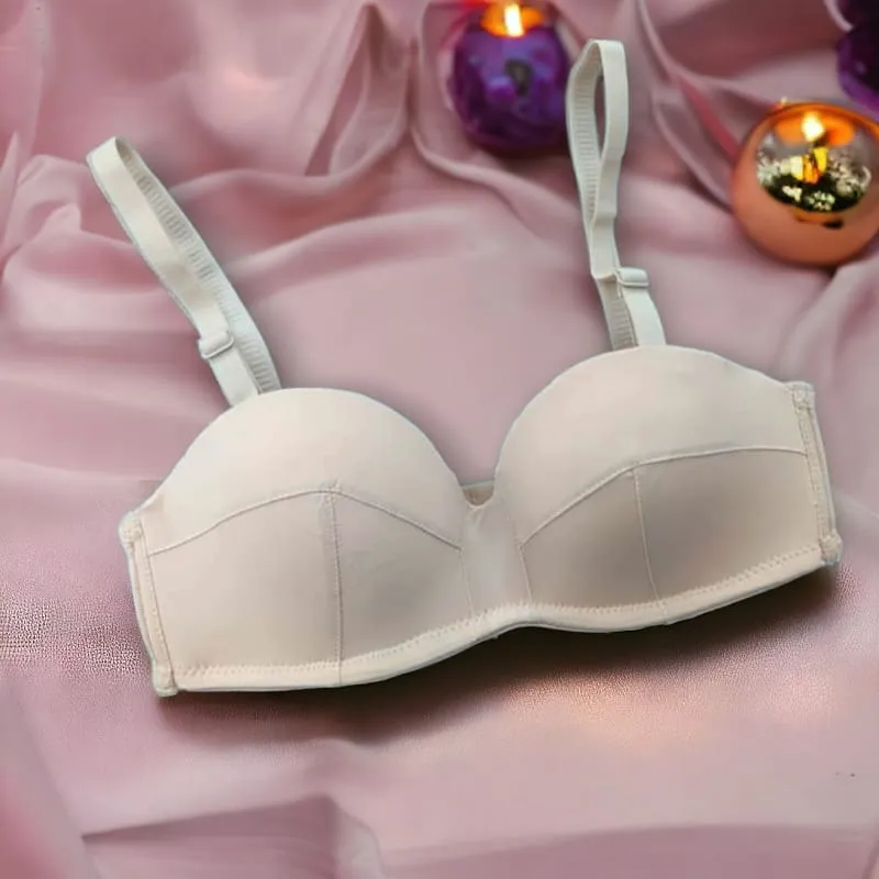 Half Cup  Double Padded Bra