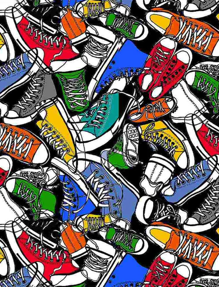 HIGH TOP SNEAKER FABRIC