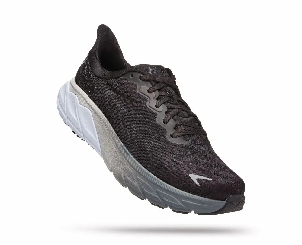 'HOKA' Men's Arahi 6 - Black / White (Wide)