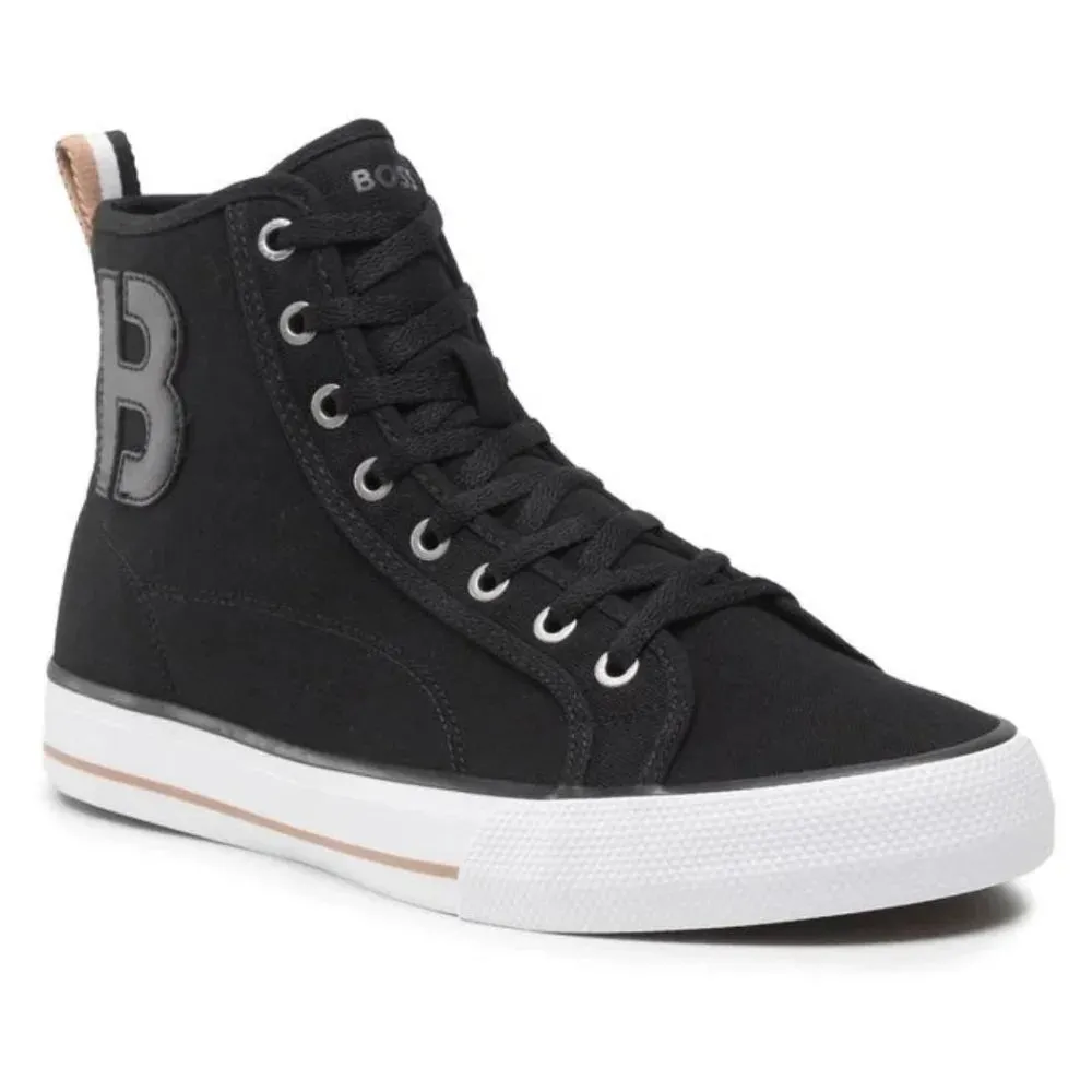 HUGO BOSS Aiden High-Top Trainers 50470880-BLK