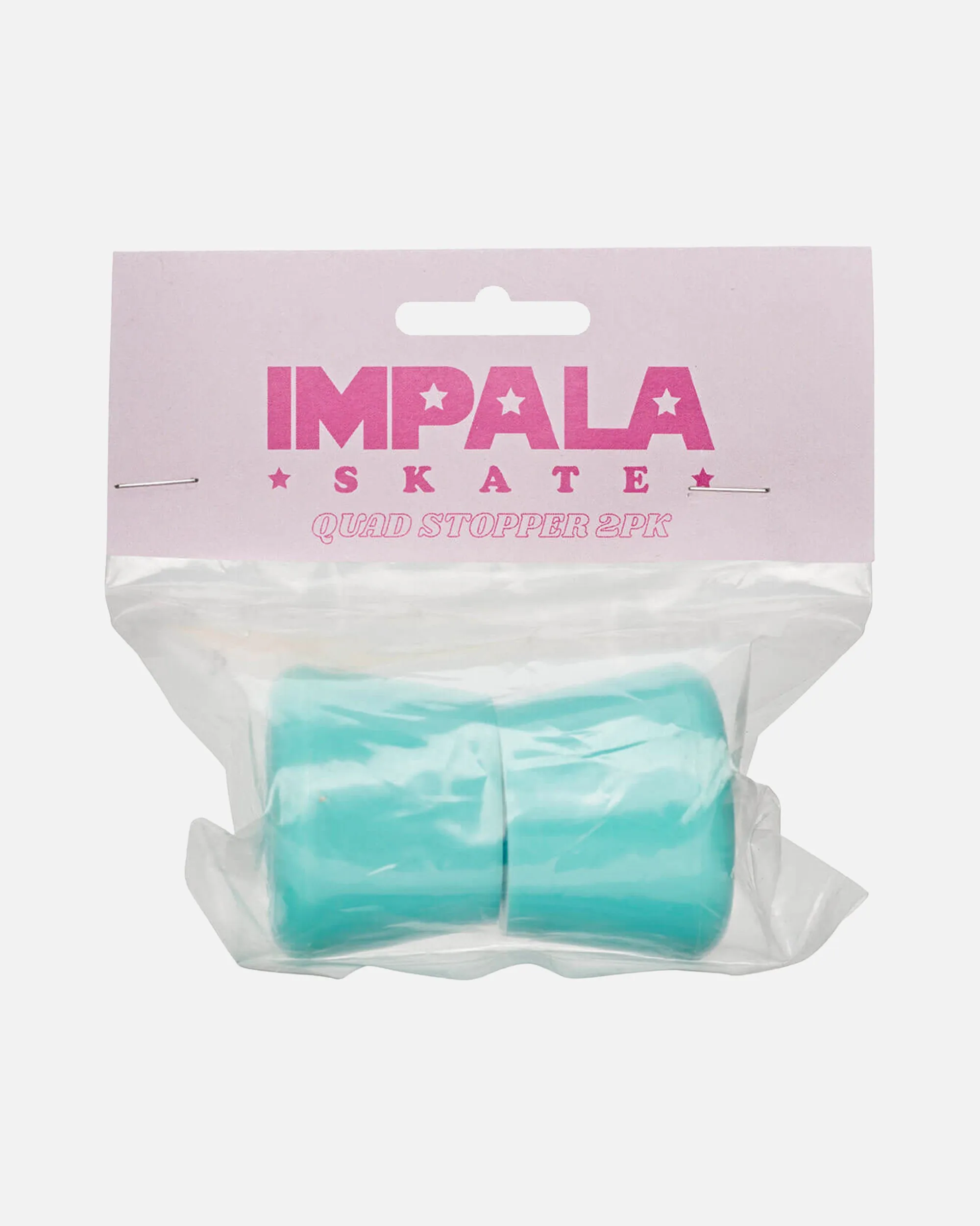 Impala 2pk Stopper with Bolts - Aqua