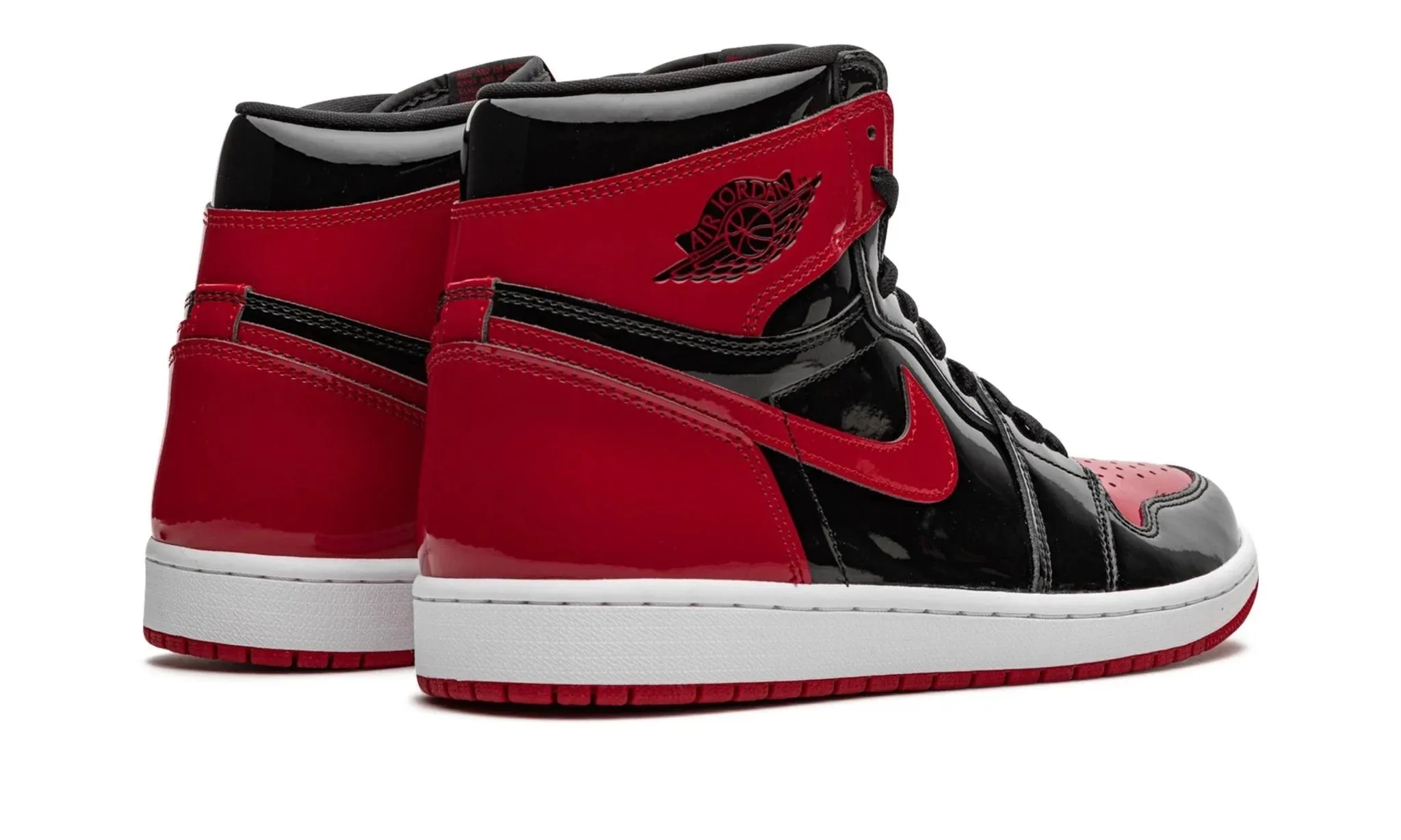 JORDAN 1 HIGH BRED PATENT