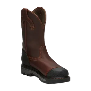 Justin Men'S Warhawk Brown Composite Toe Work Boots