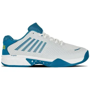 K-Swiss Hypercourt Express 2 Tennis Shoes (Mens) - Brilliant White/Celestial/Evening Primrose