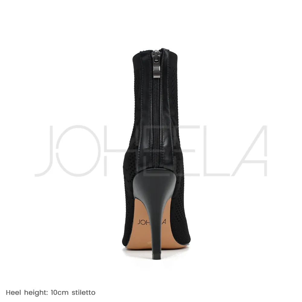 Lou noir - Talons stilettos slim - Personnalisable