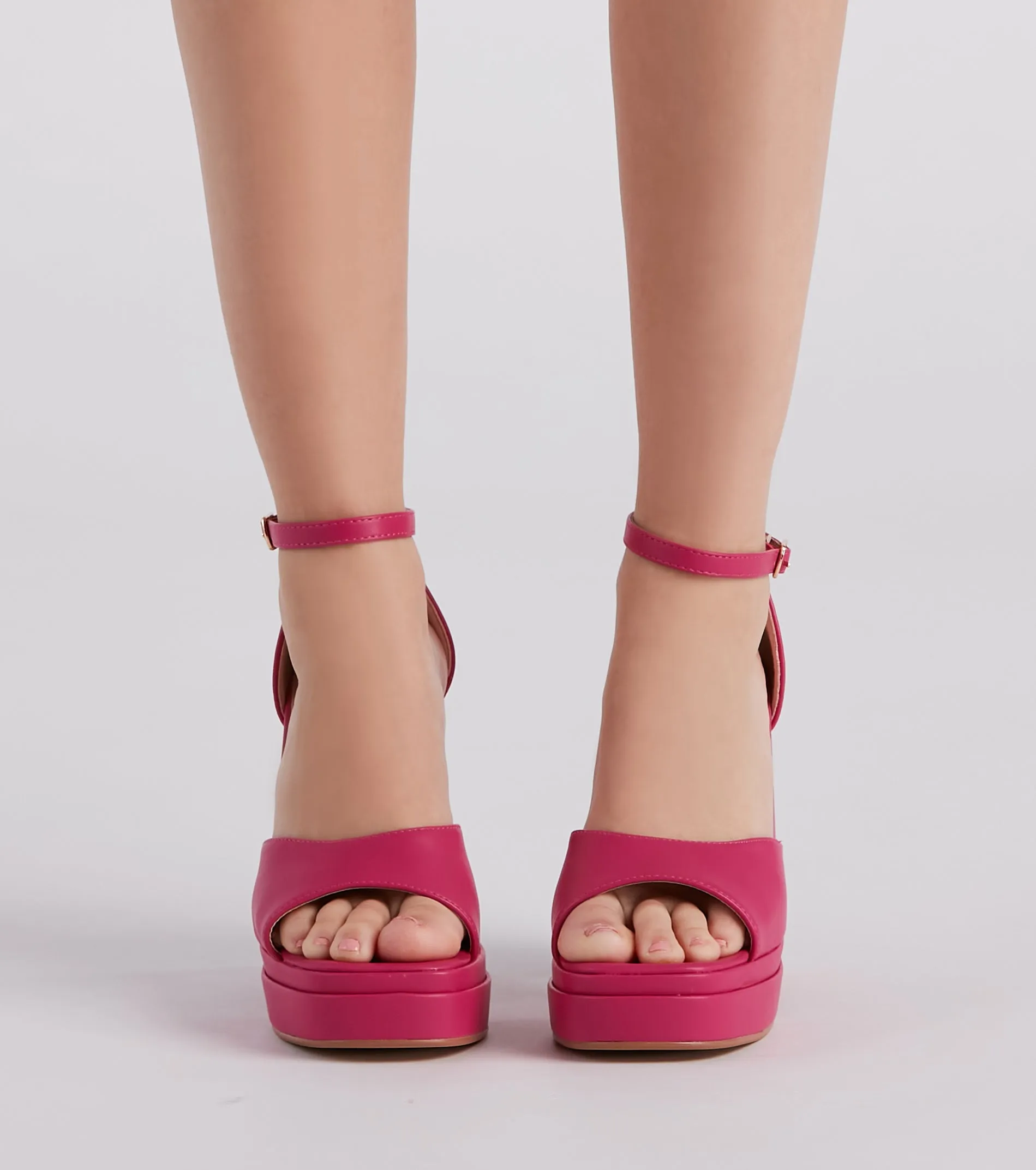 Major It Girl Chunky Platform Heels