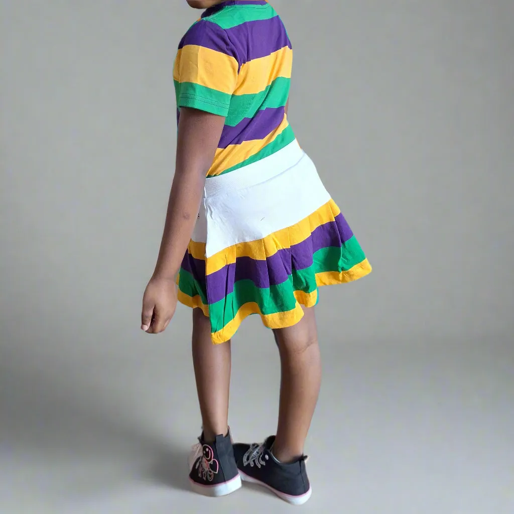 MARDI GRAS little one Tennis sporty tutu skirt