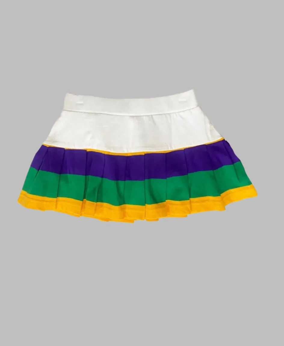 MARDI GRAS little one Tennis sporty tutu skirt