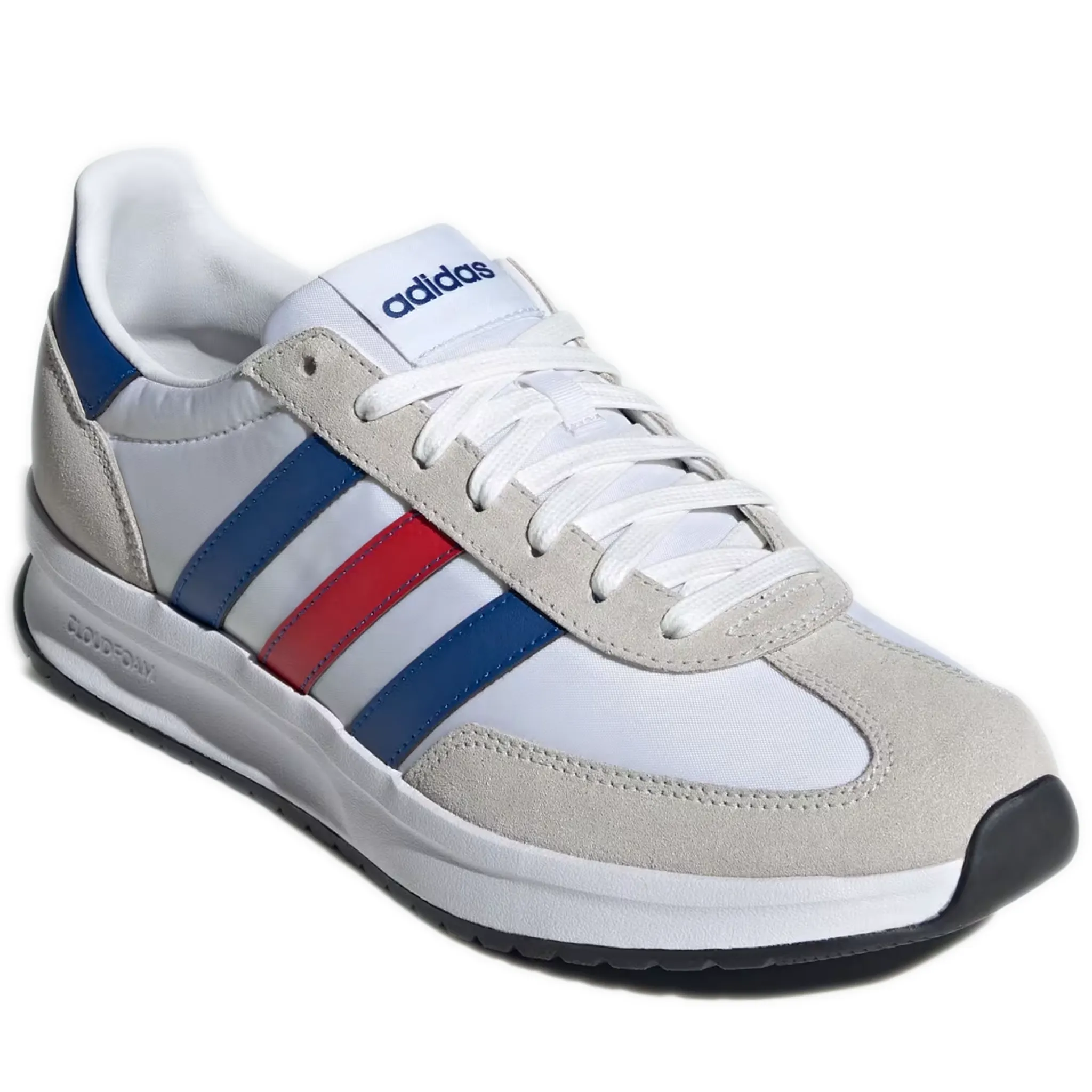 Men's Adidas Run 72 Shoes - Cloud White / Royal Blue / Grey One