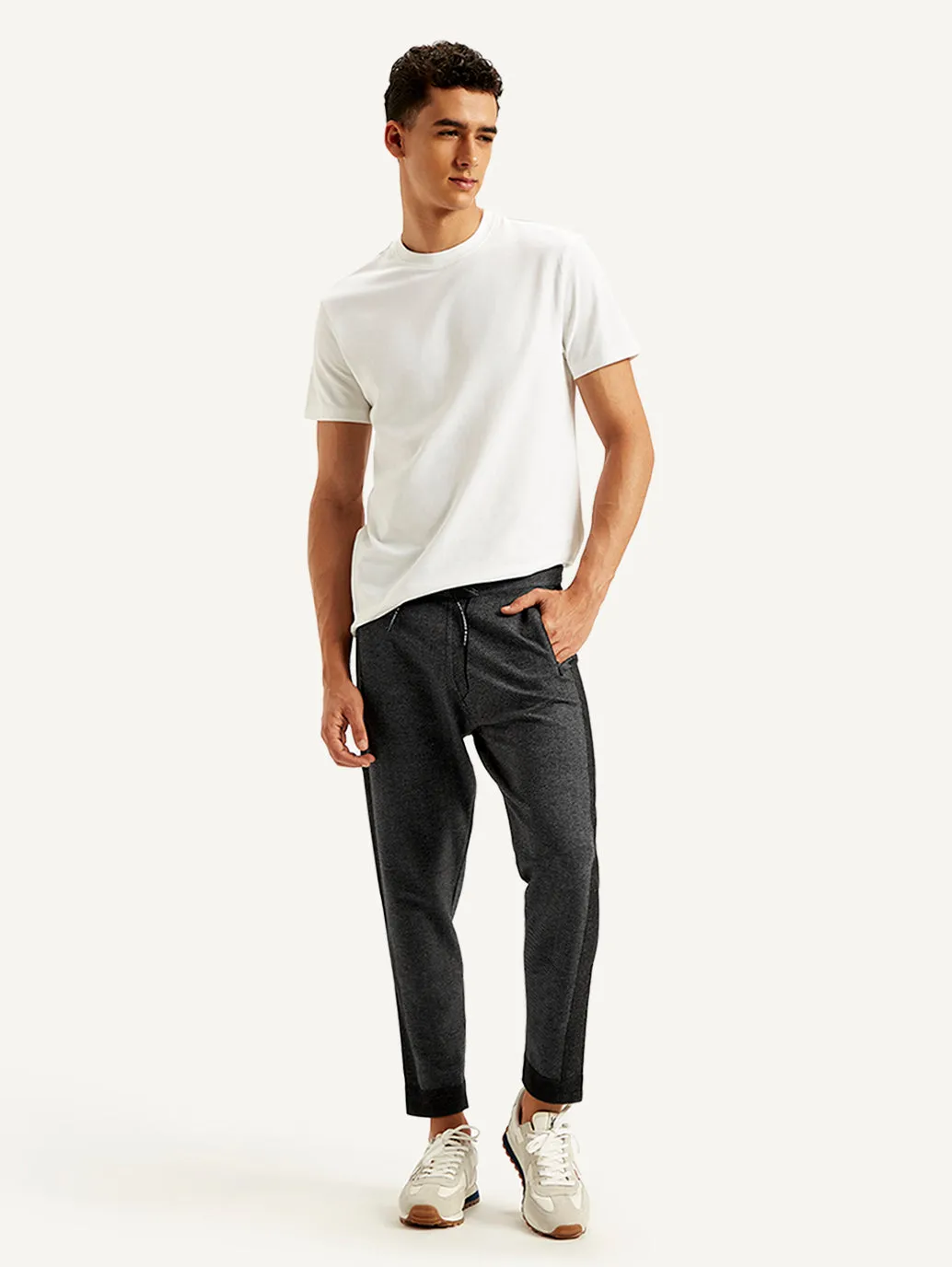 Men's Black Jogger Trousers