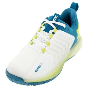 Men's Ultrashot 3 Tennis Shoes Brilliant White and Celestial