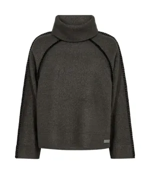 Mos Mosh Sharkskin Caja O-LS Sweatshirt