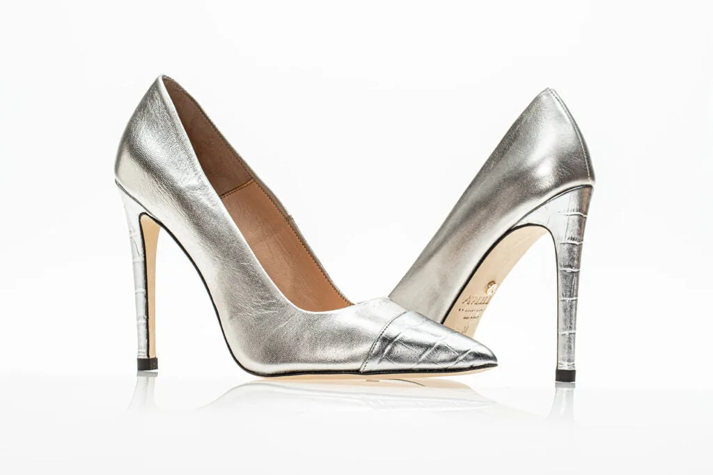 New York Pumps Silver