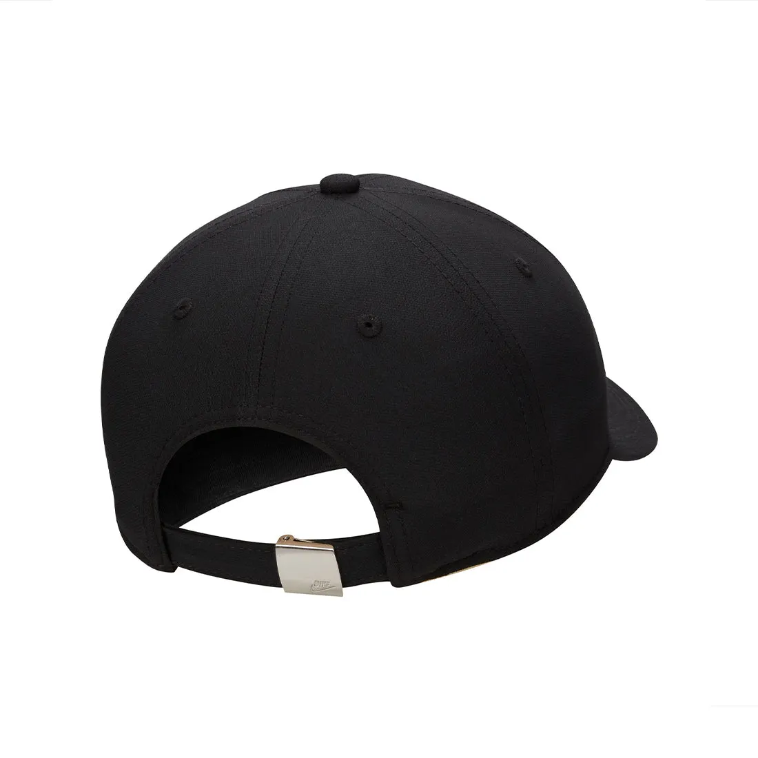 Nike Dri-FIT Club Structured Metal Logo Cap Black