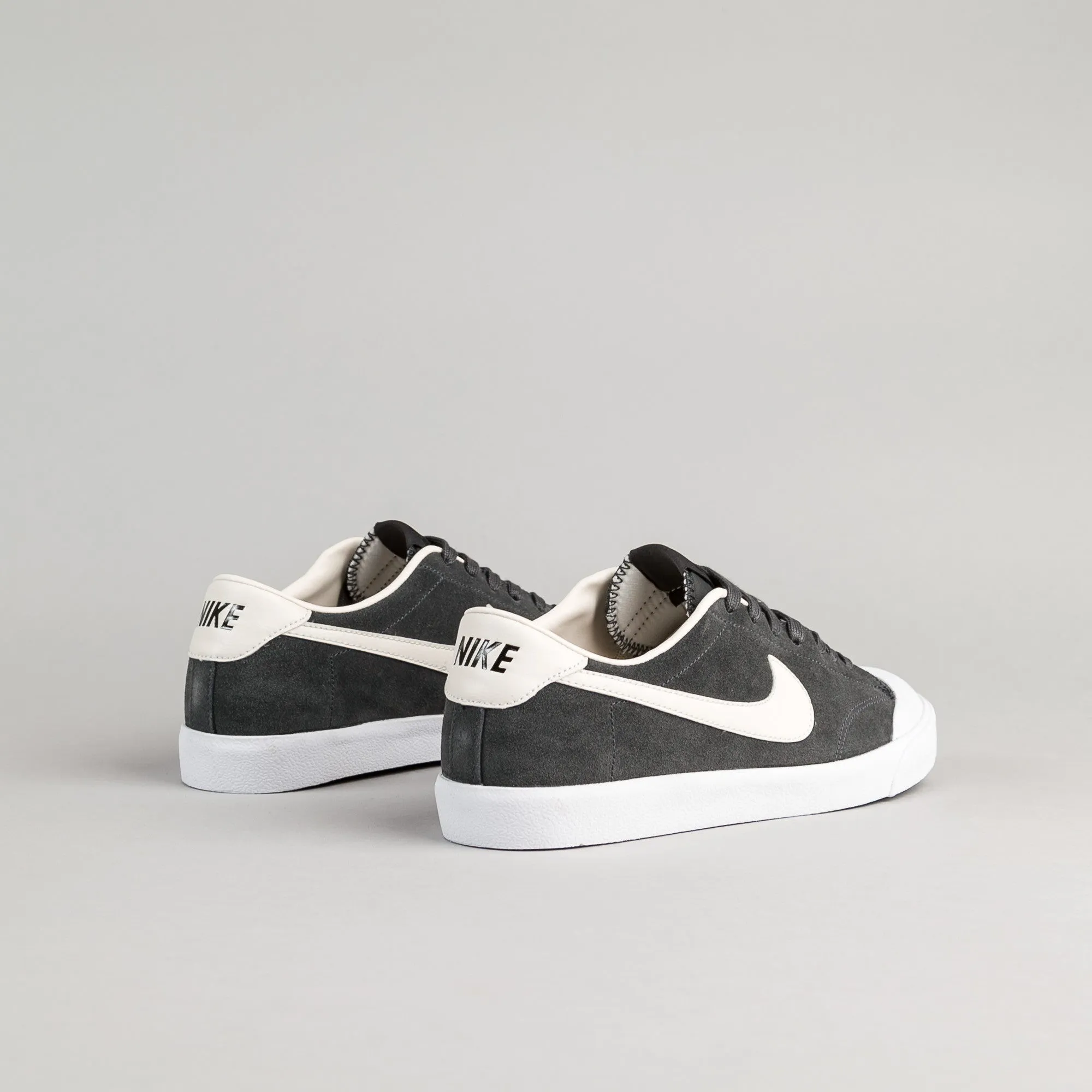 Nike SB All Court CK Shoes - Anthracite / Phantom - White - Black