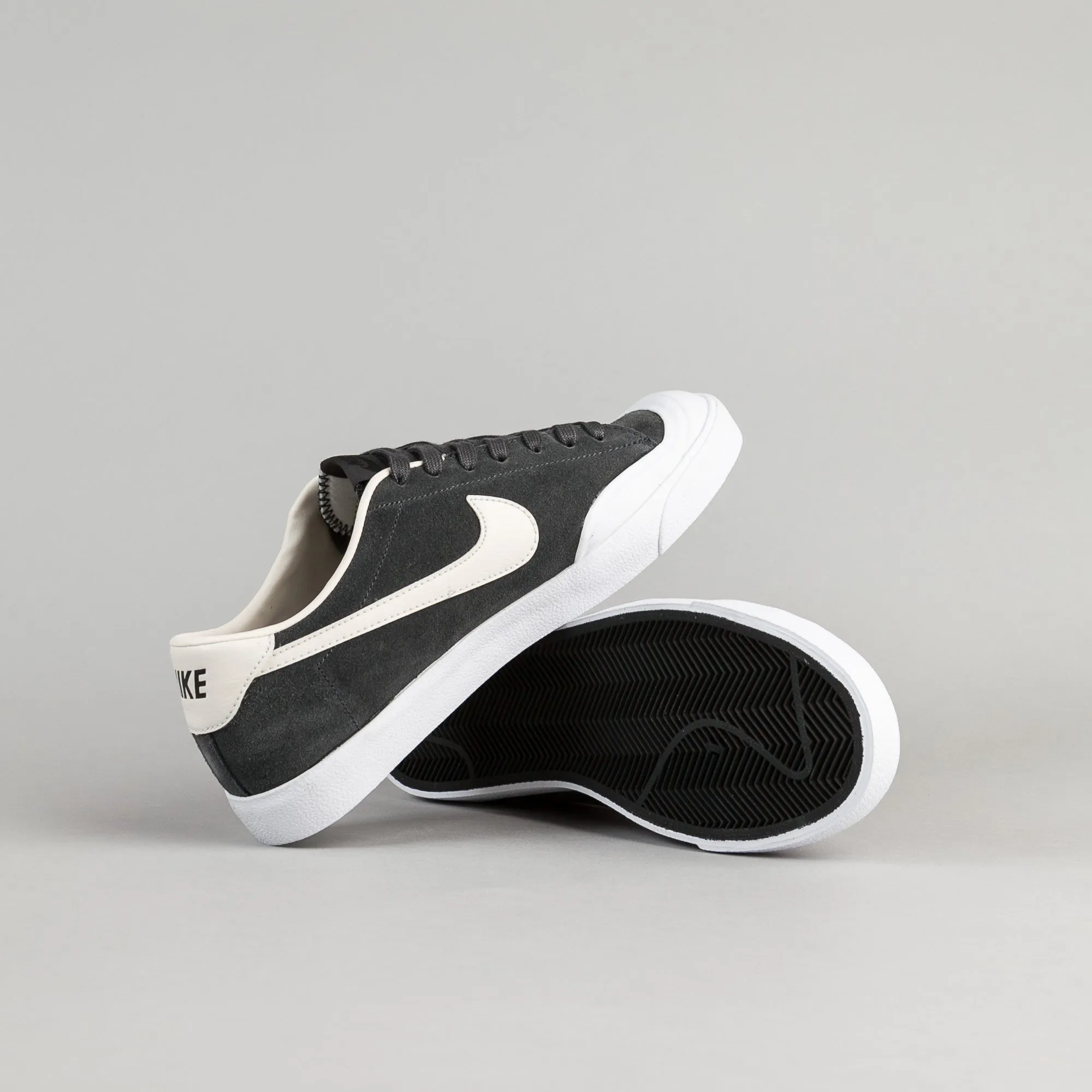 Nike SB All Court CK Shoes - Anthracite / Phantom - White - Black