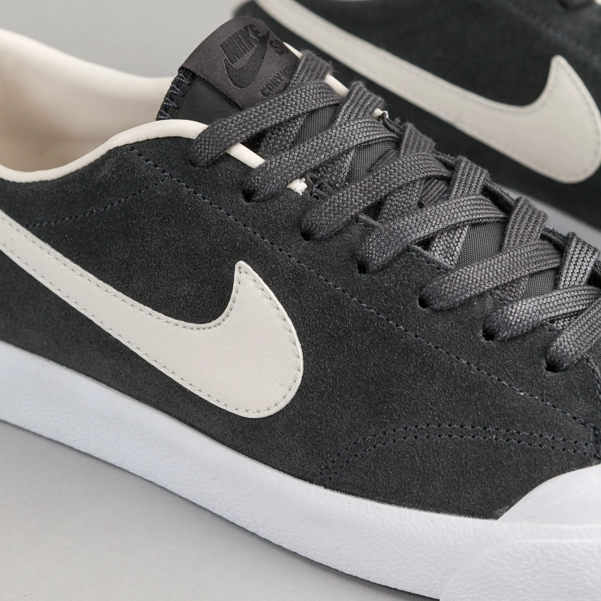 Nike SB All Court CK Shoes - Anthracite / Phantom - White - Black