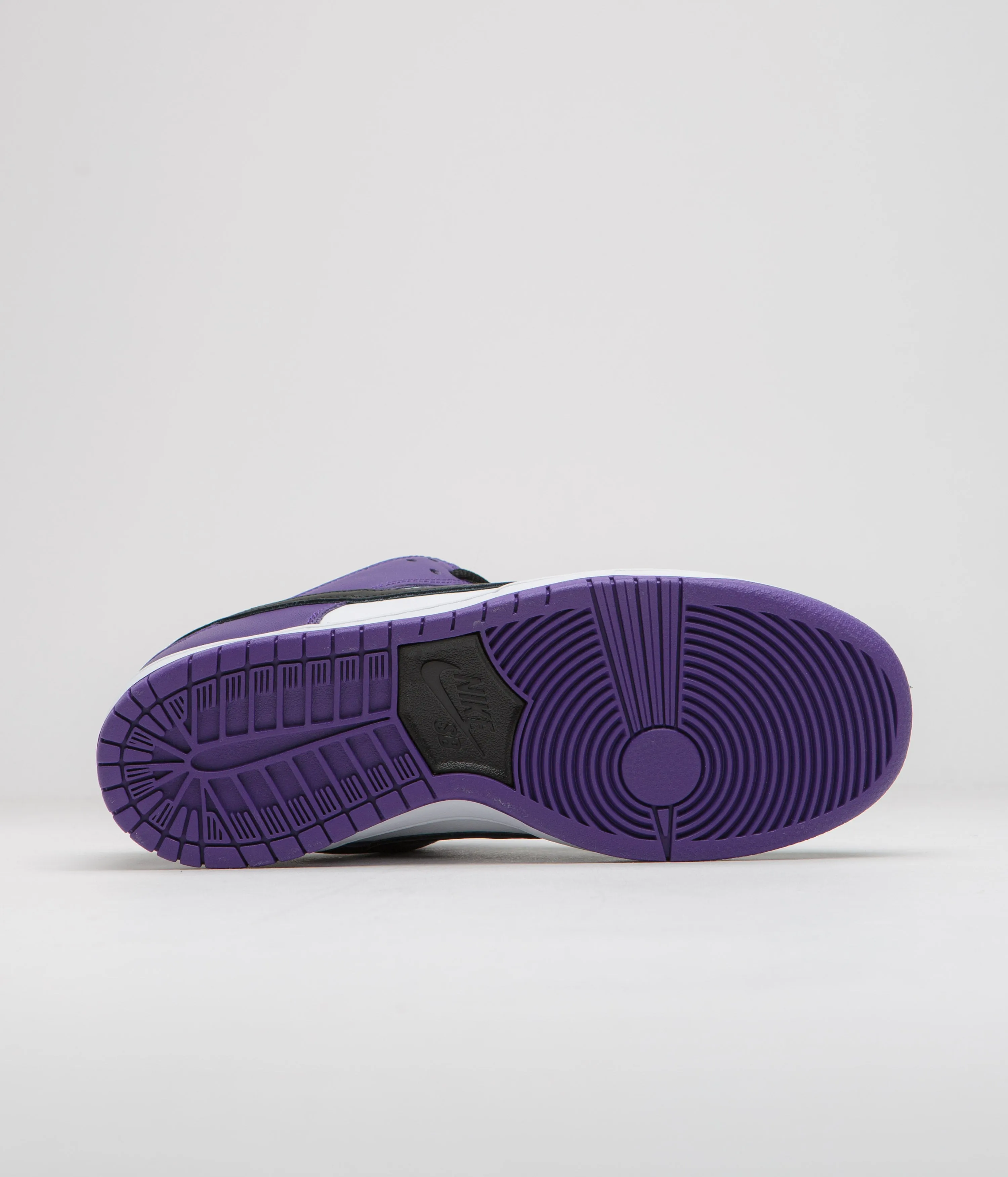 Nike SB Dunk Low Pro Shoes - Court Purple / Black - White - Court Purple