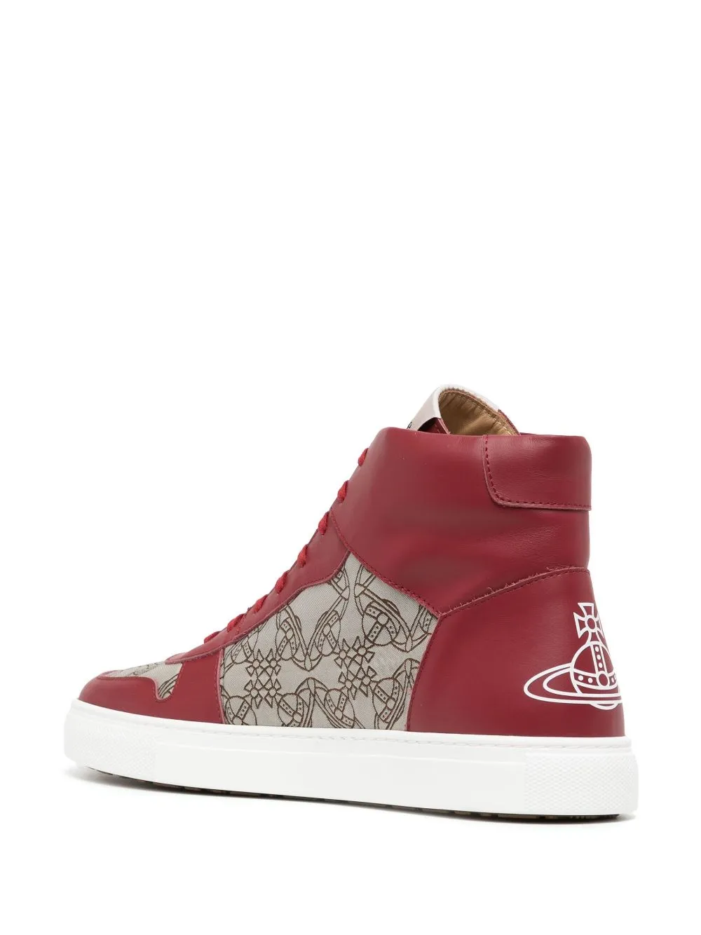 Orb Logo High-Top Sneakers