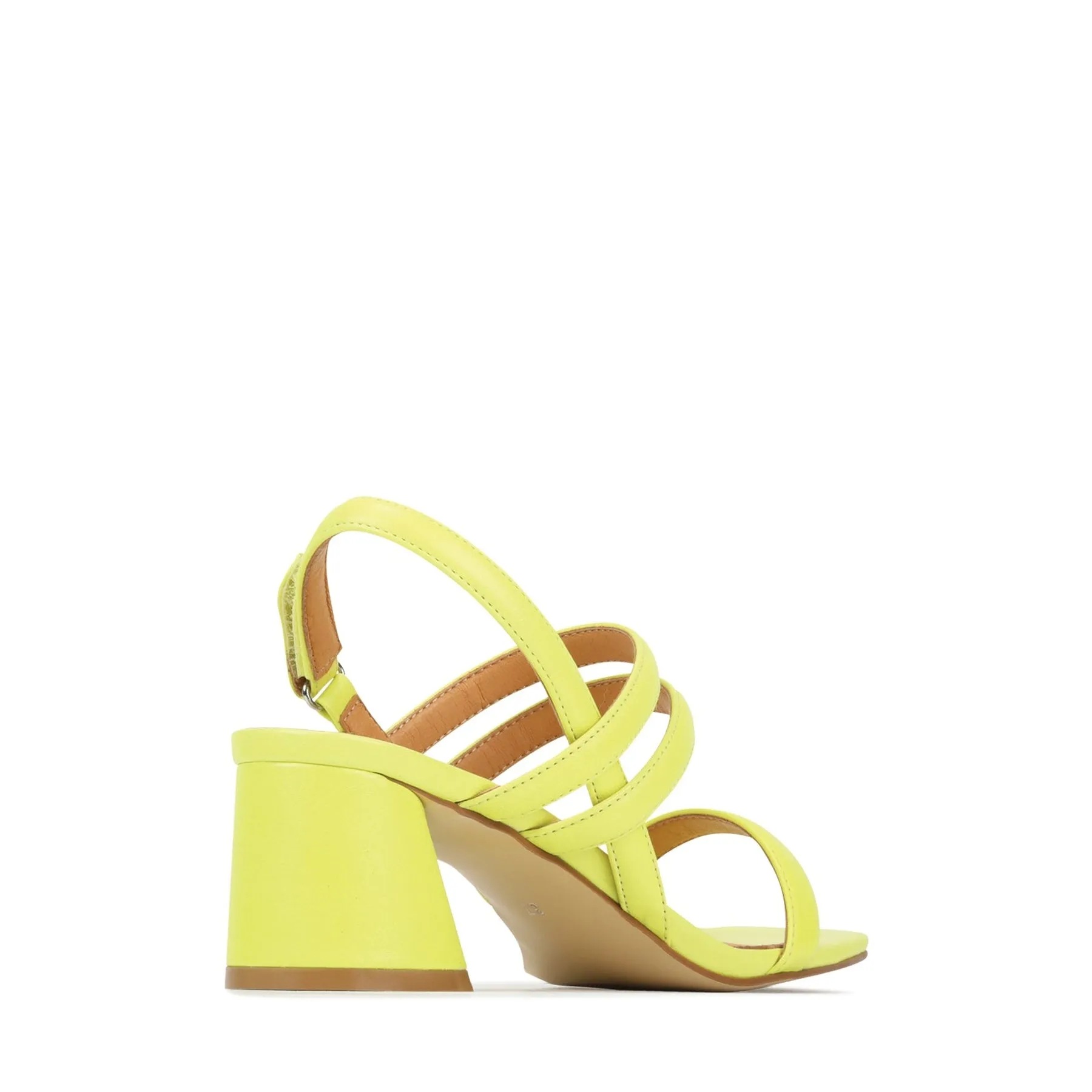 PETELLA BLOCK HEEL SANDALS LEATHER