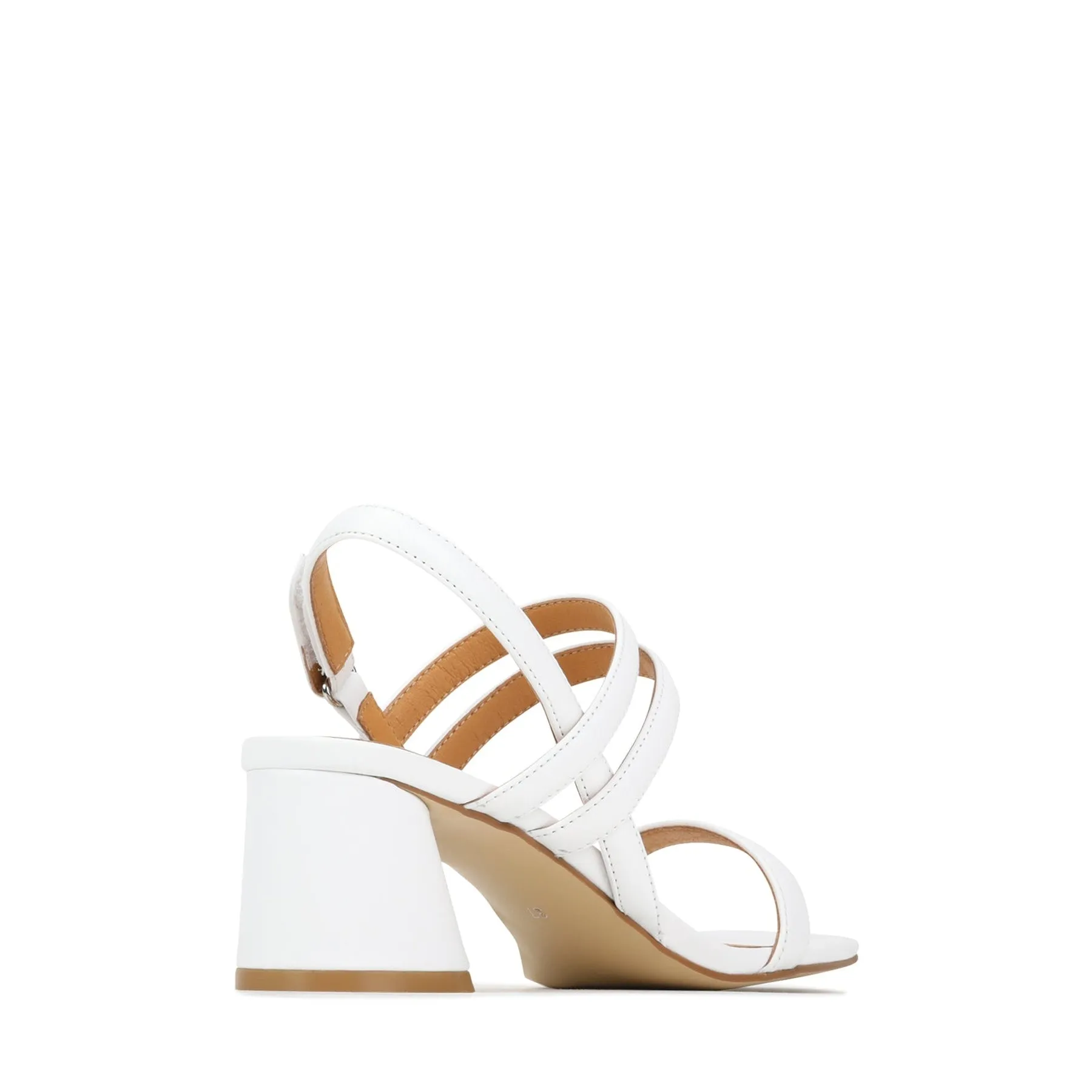 PETELLA BLOCK HEEL SANDALS LEATHER