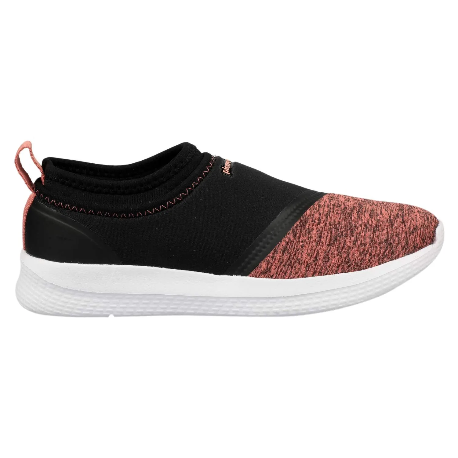 Pierre Cardin Women's Elle Trois Coral-Black Walking Shoes-4 UK (37 EU) (Energia PC0302)