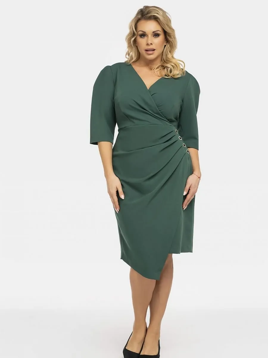 Plus size dress model 190962 Karko