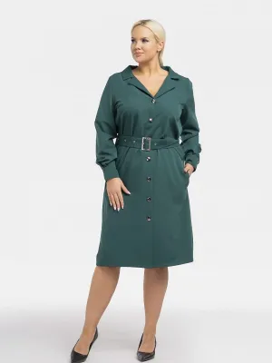 Plus size dress model 193903 Karko