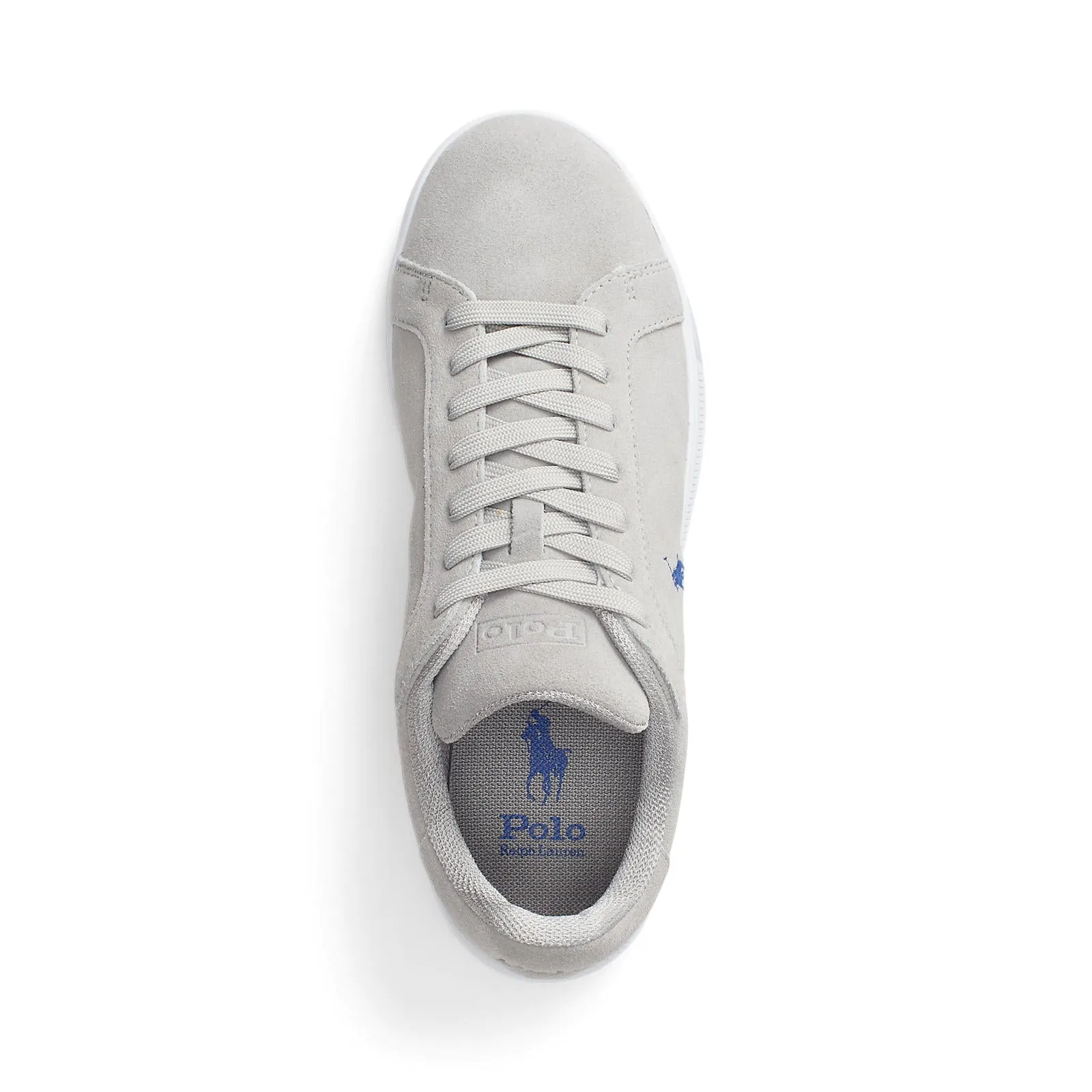 Polo Ralph Lauren - Heritage Court II Sneakers - Soft Grey/Heritage Royal Polo Pony