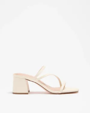 popular  Womens Strappy Low Heel - Mani II - Cream