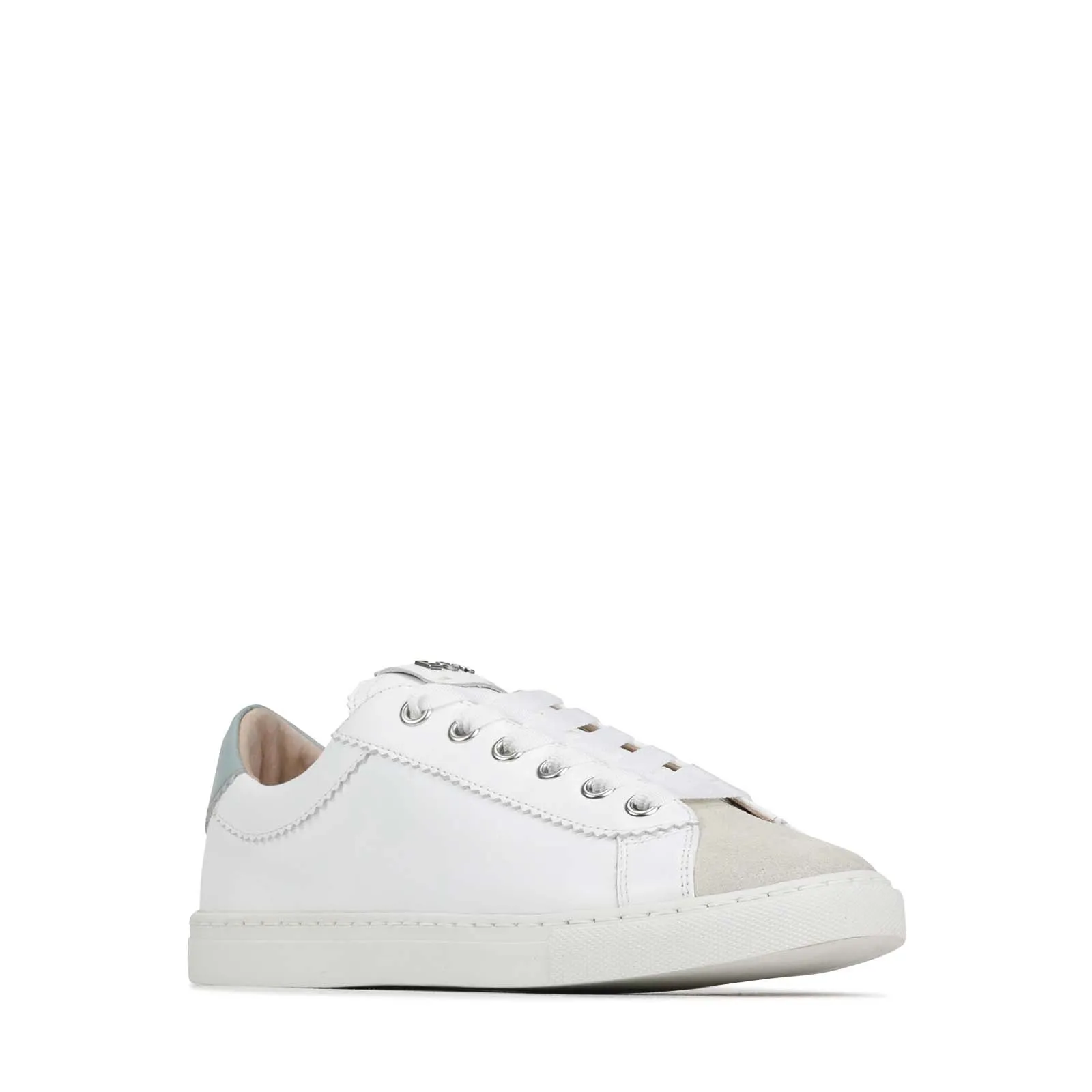 RAFAELLA LEATHER SUEDE SNEAKERS