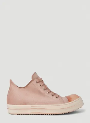 Rick Owens DRKSHDW Faded Low Top Sneakers