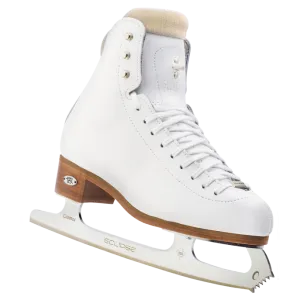 Riedell Skating Boots 910 Flair Set Vesta Blades White  Single and Double Jumps