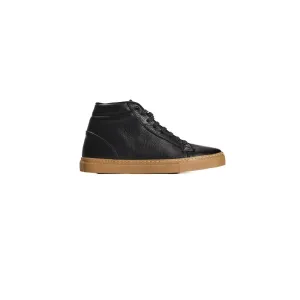 Roberto Pepe Luxury Black Calfskin Men Sneaker