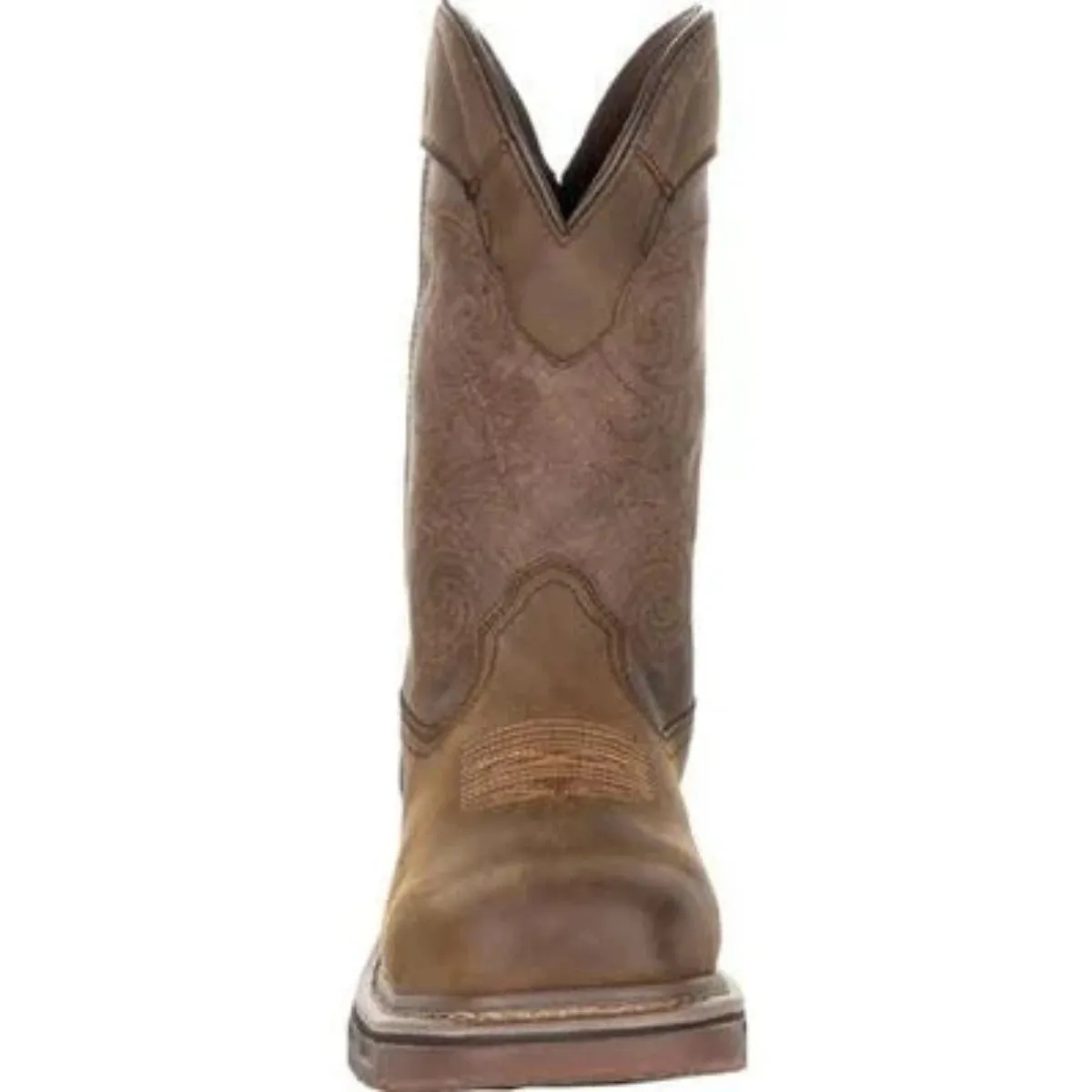 Rocky Iron Skull Men's Internal Met Guard Western Boots Rkw0288 In Brown